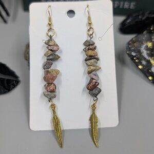 Desert Flight Jasper Dangles